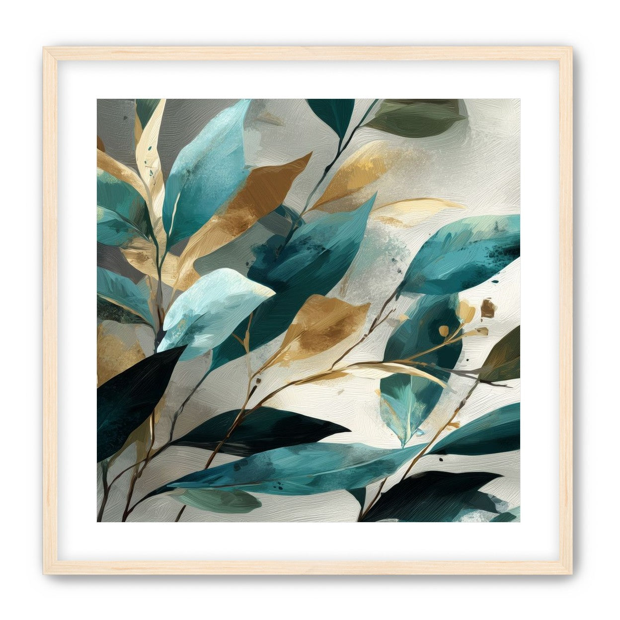 Leaves Like Cut Paper