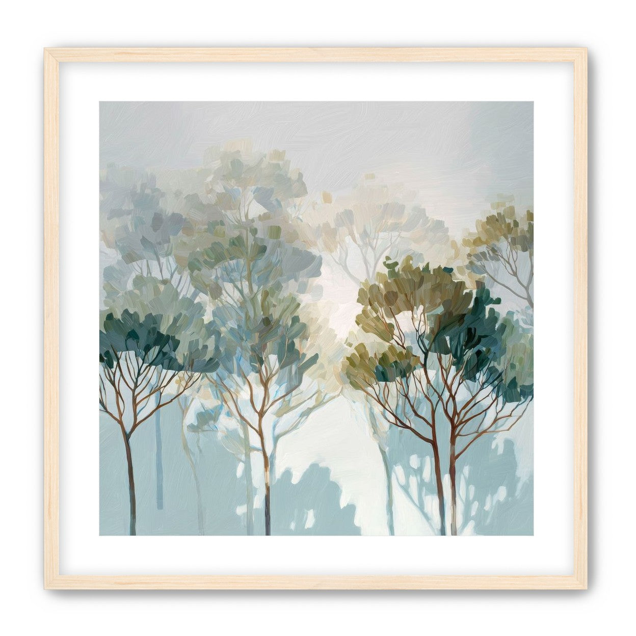 Multiple Trees in Gentle Light