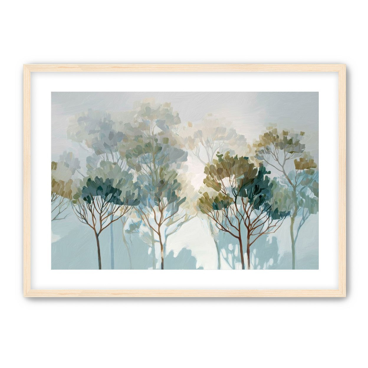 Multiple Trees in Gentle Light