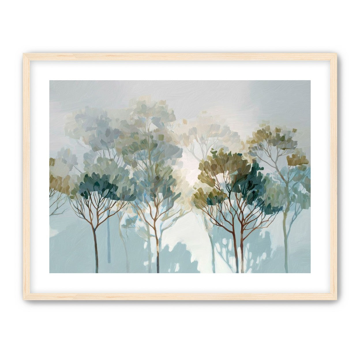 Multiple Trees in Gentle Light