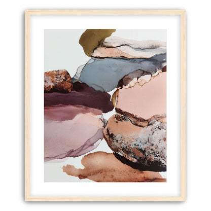 Pink and Stone Forms