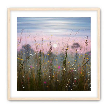 Wildflower Meadow at Moonrise