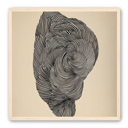 Vortex in a striped head