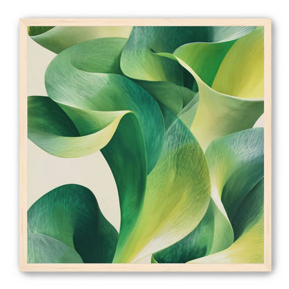 Green light in the lilies