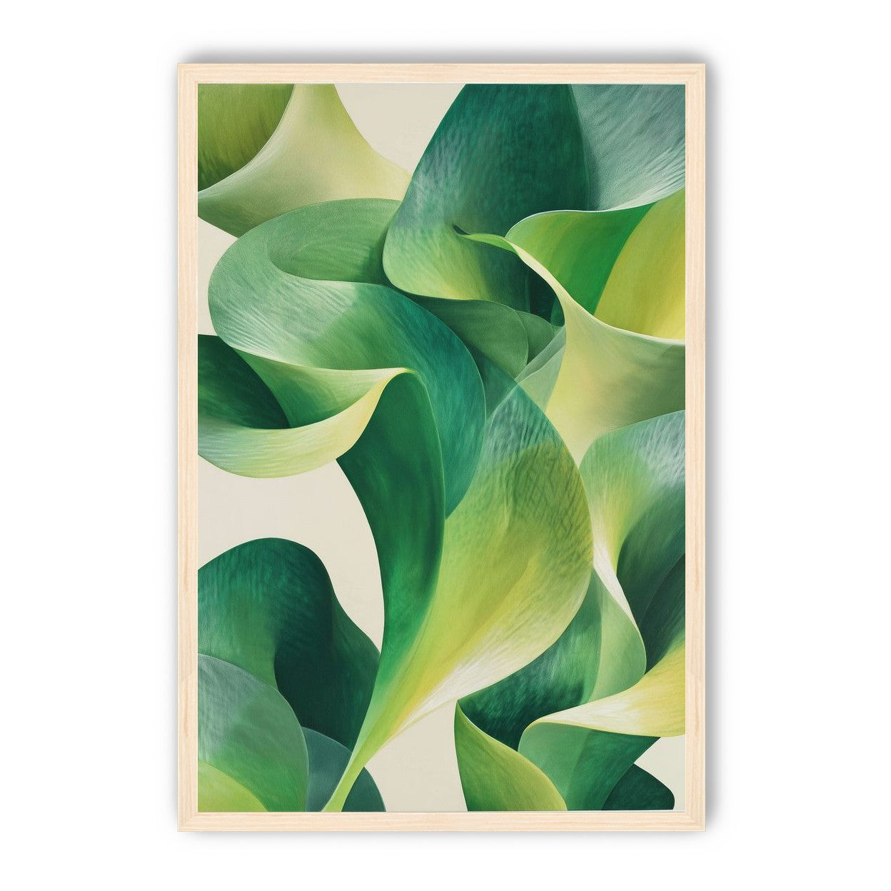 Green light in the lilies
