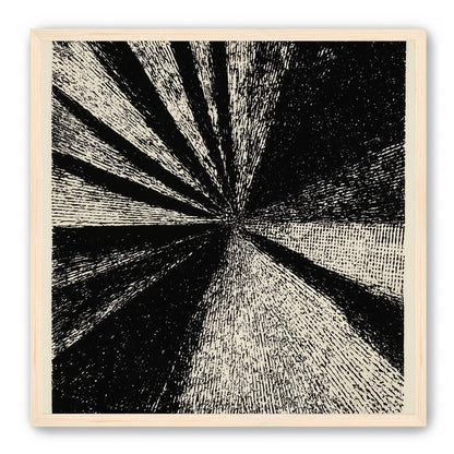 Black rays into grain