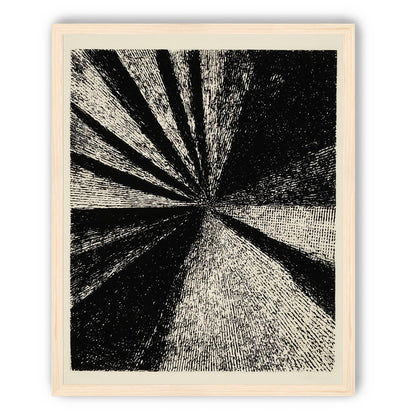 Black rays into grain