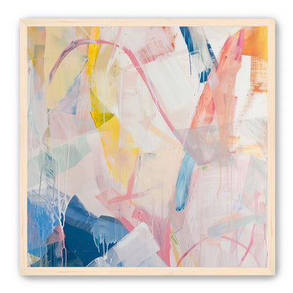 Coral light crossing blue