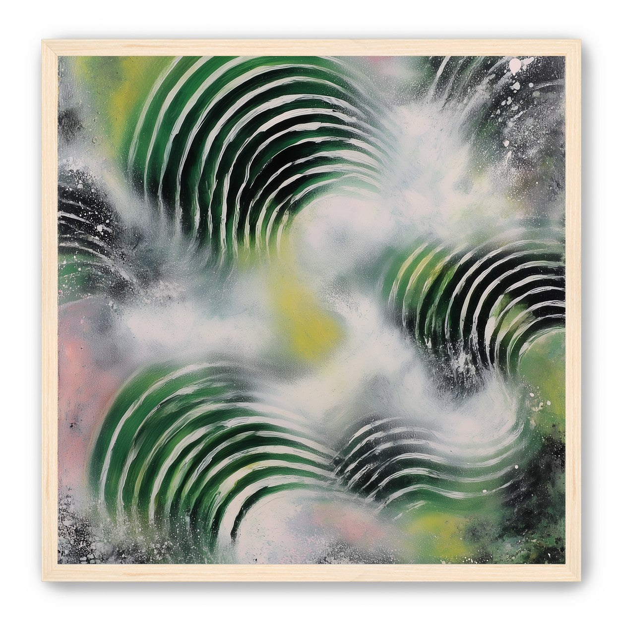 Pressure in green arcs