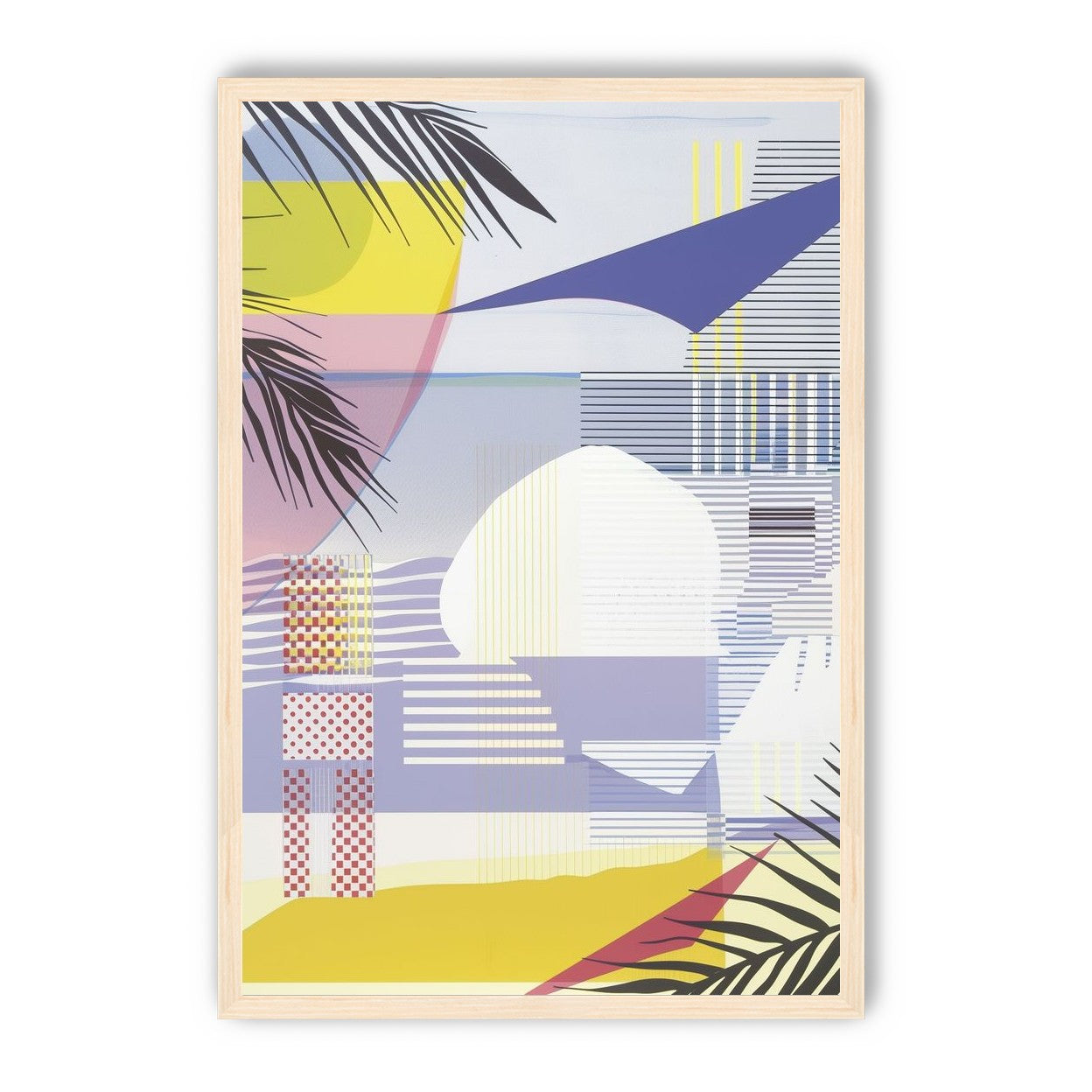 Layered stripes and color fields