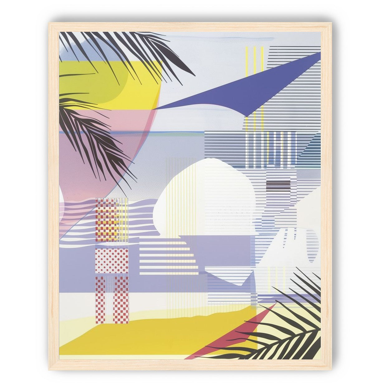 Layered stripes and color fields