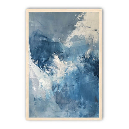 Blue slipping into white