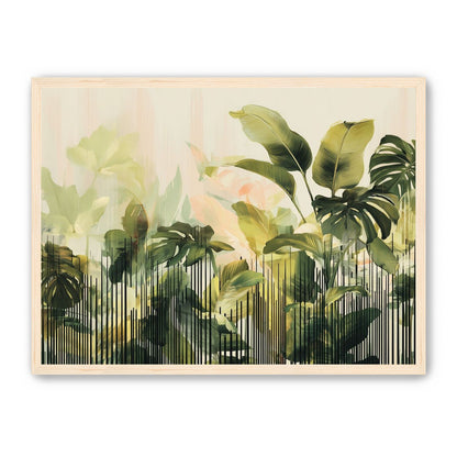 Leaves behind the black bars