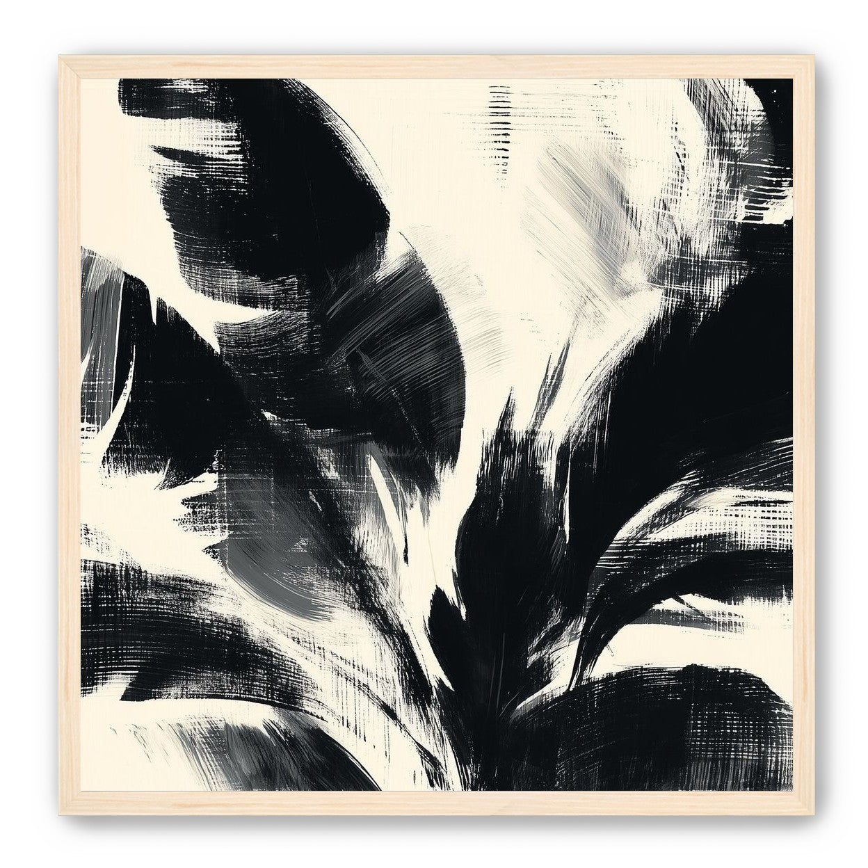 Black weight on off-white