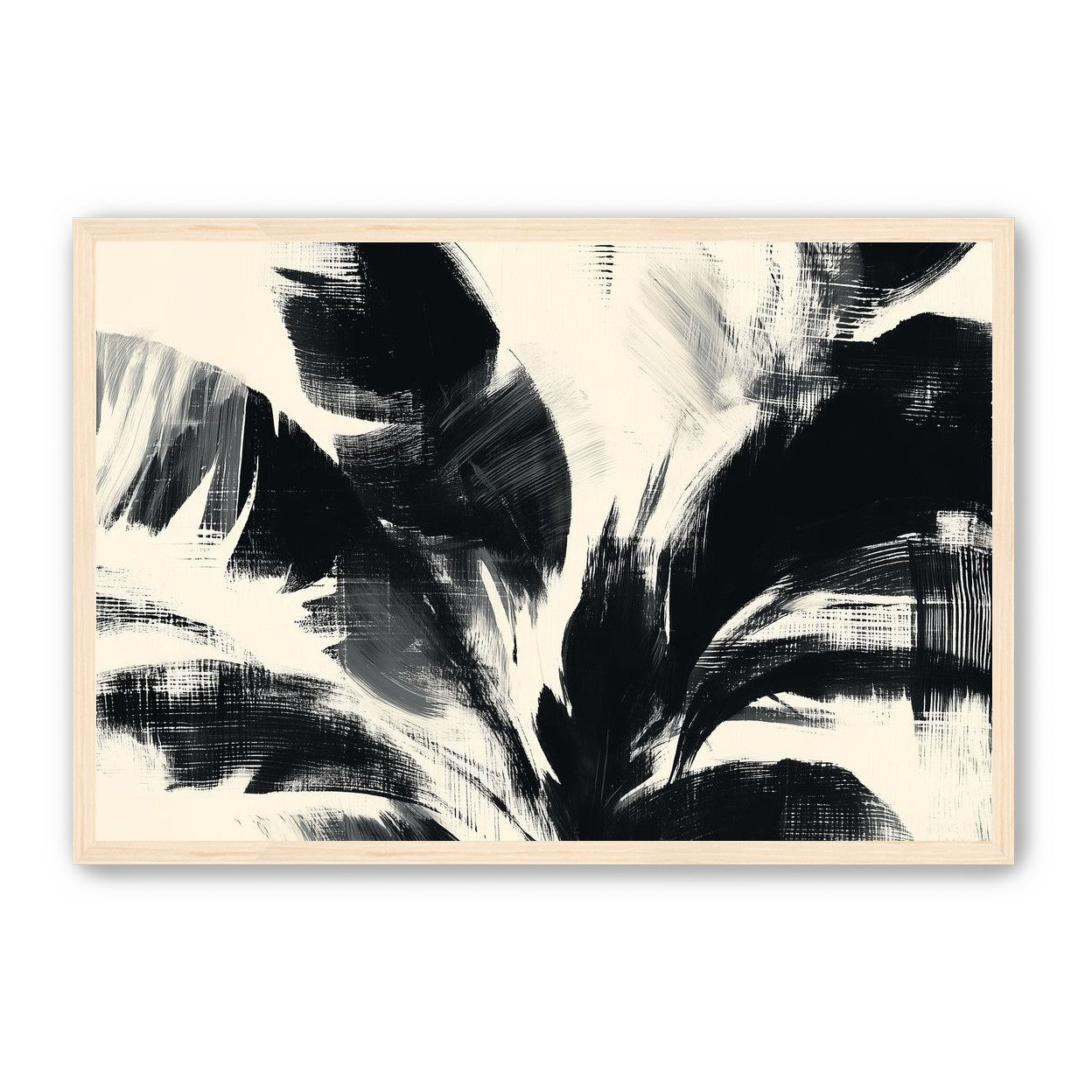Black weight on off-white