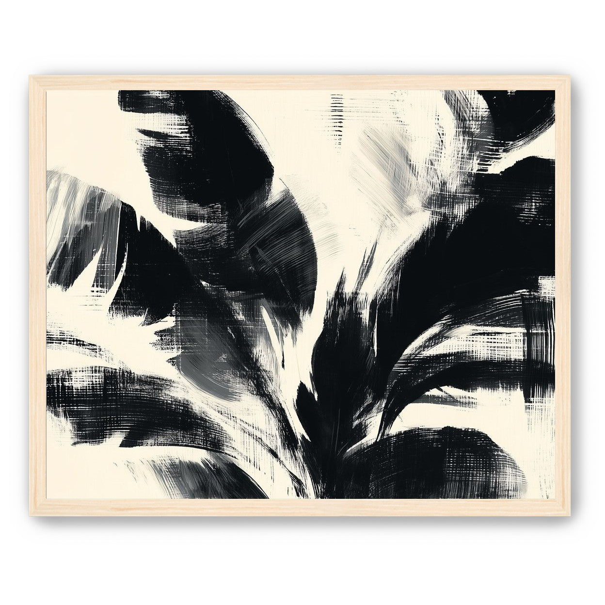 Black weight on off-white