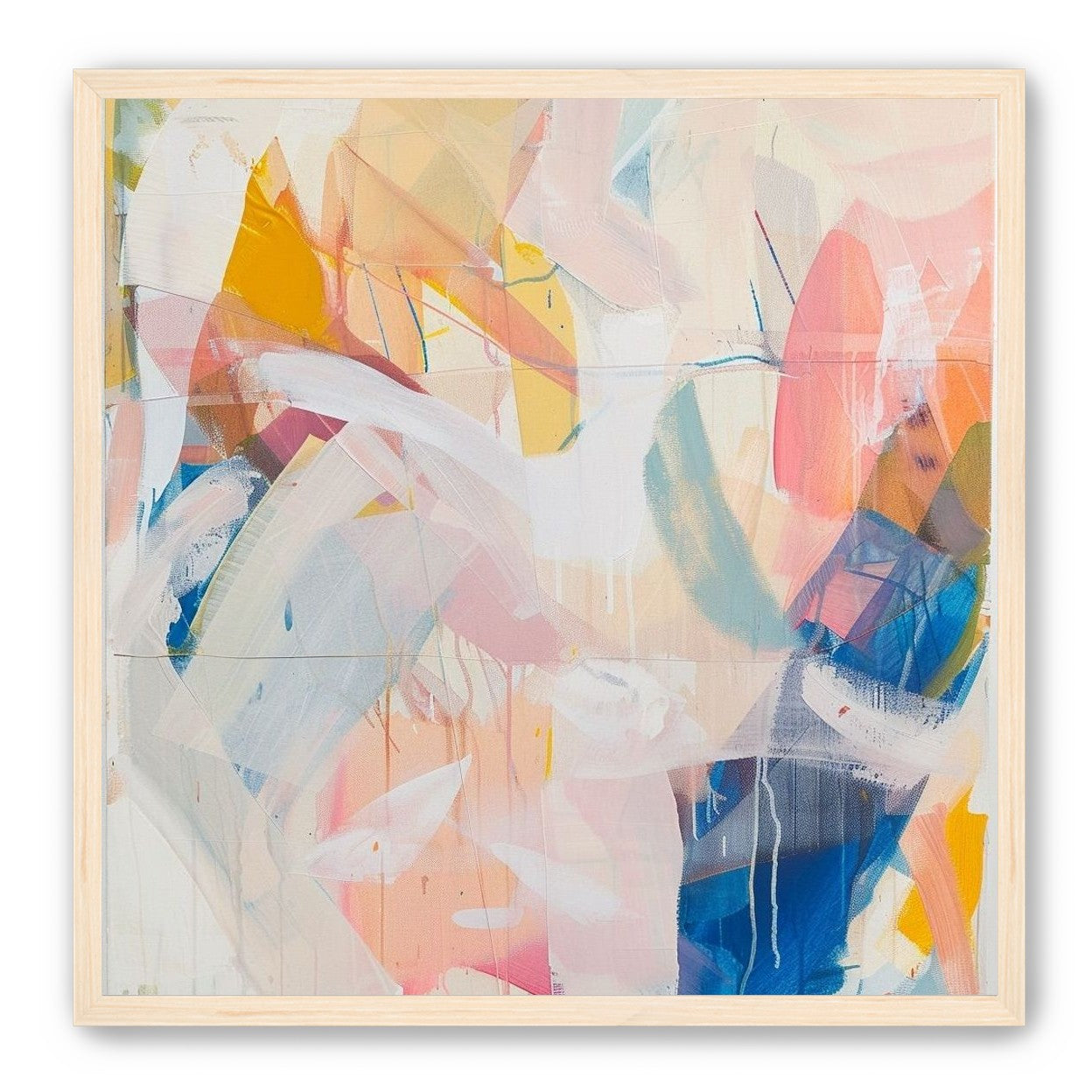 Soft pressure in bright paint
