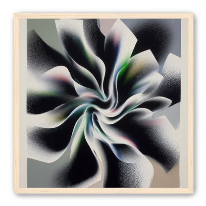 Spiral fold within pale blocks