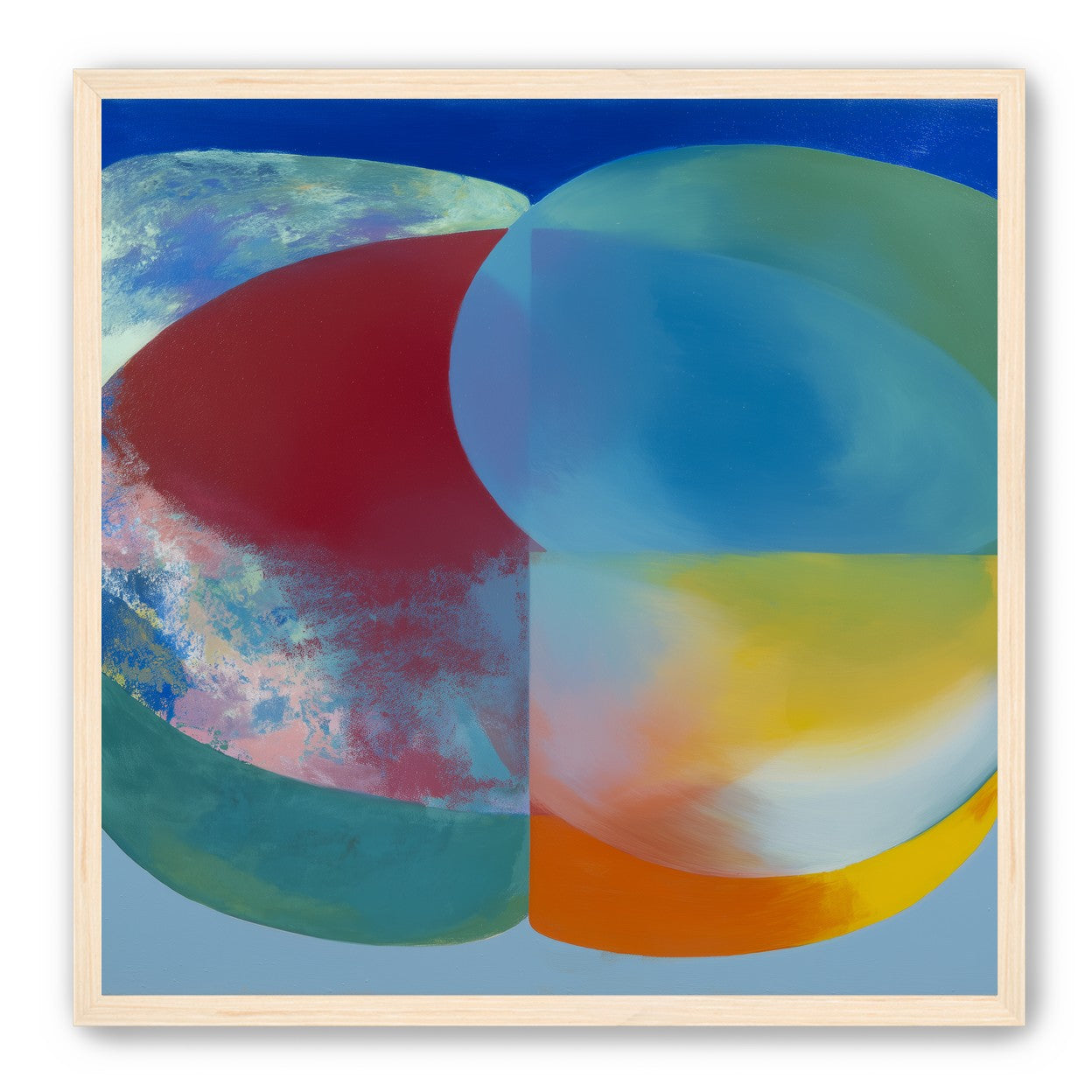 Overlapping color fields