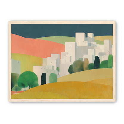 White towers in coral hills