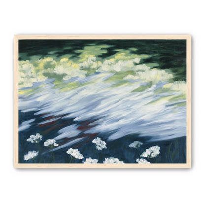 Wind skimming the wildflowers