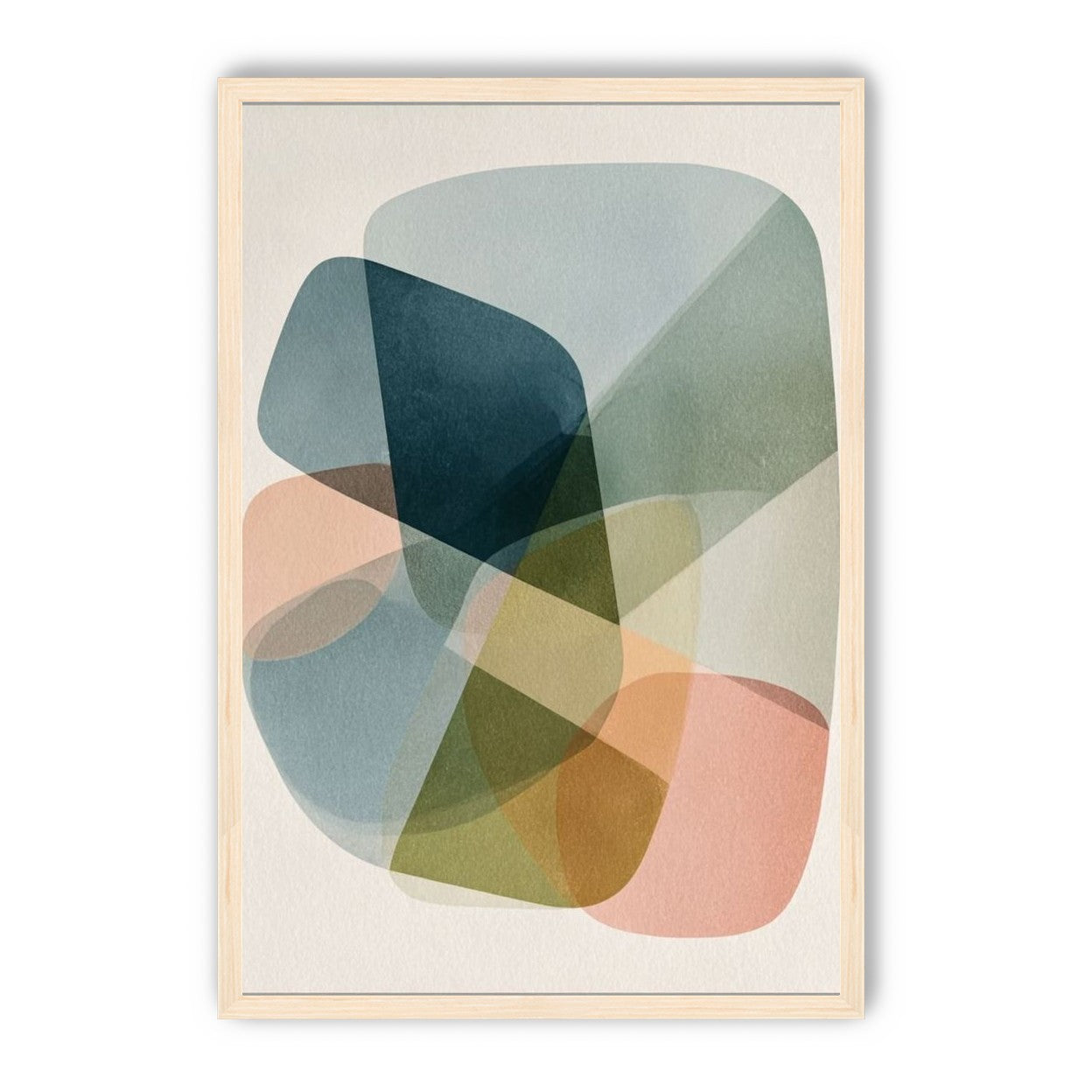 Layered translucent blocks