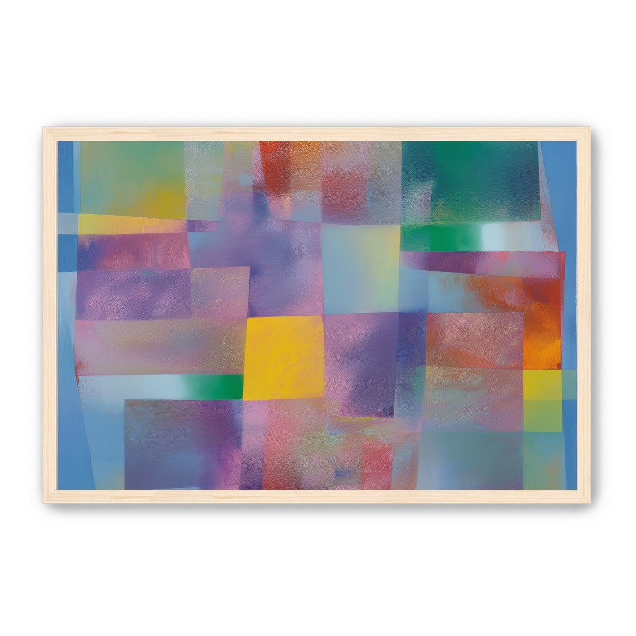 Blue border and drifting blocks
