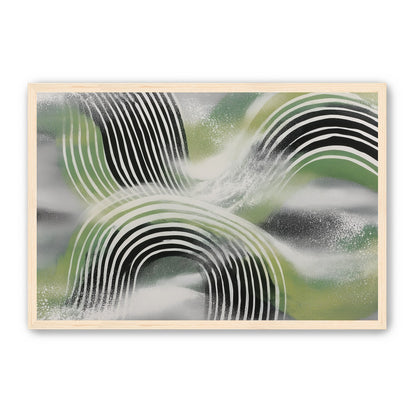 Stripes within the green haze