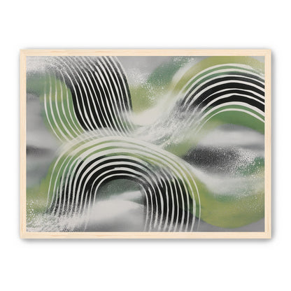 Stripes within the green haze