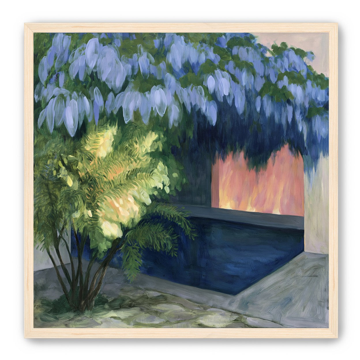 Warm door in the water