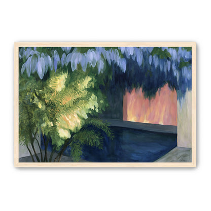 Warm door in the water