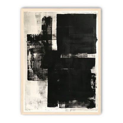 Black weight on pale ground