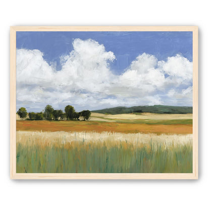 Meadow Under Clouds