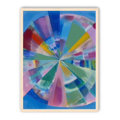 Scraped color at the center