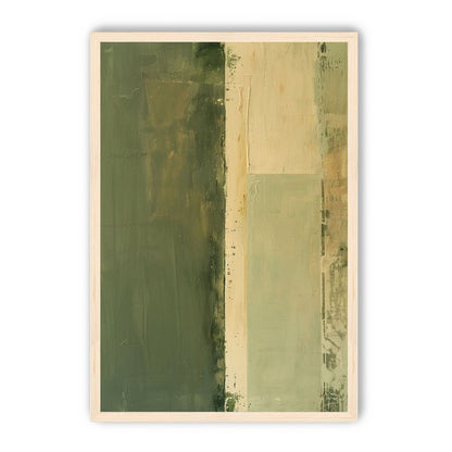Pale seam in olive field
