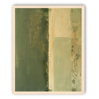 Pale seam in olive field