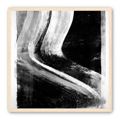 White sweep through black