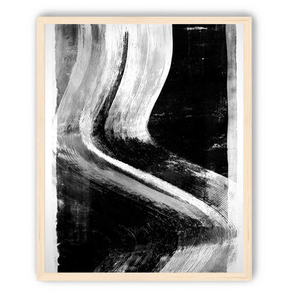 White sweep through black