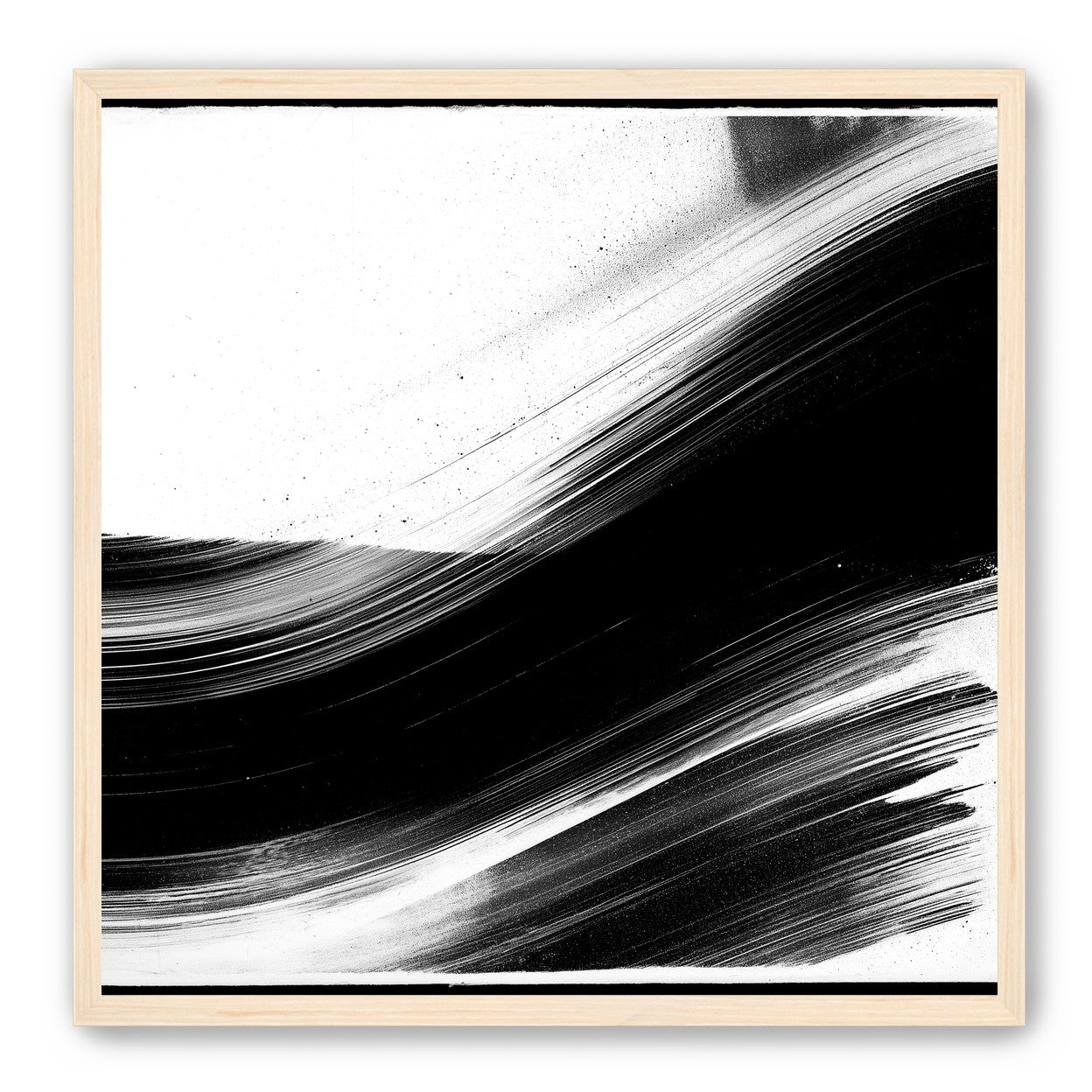 Black weight on white drift