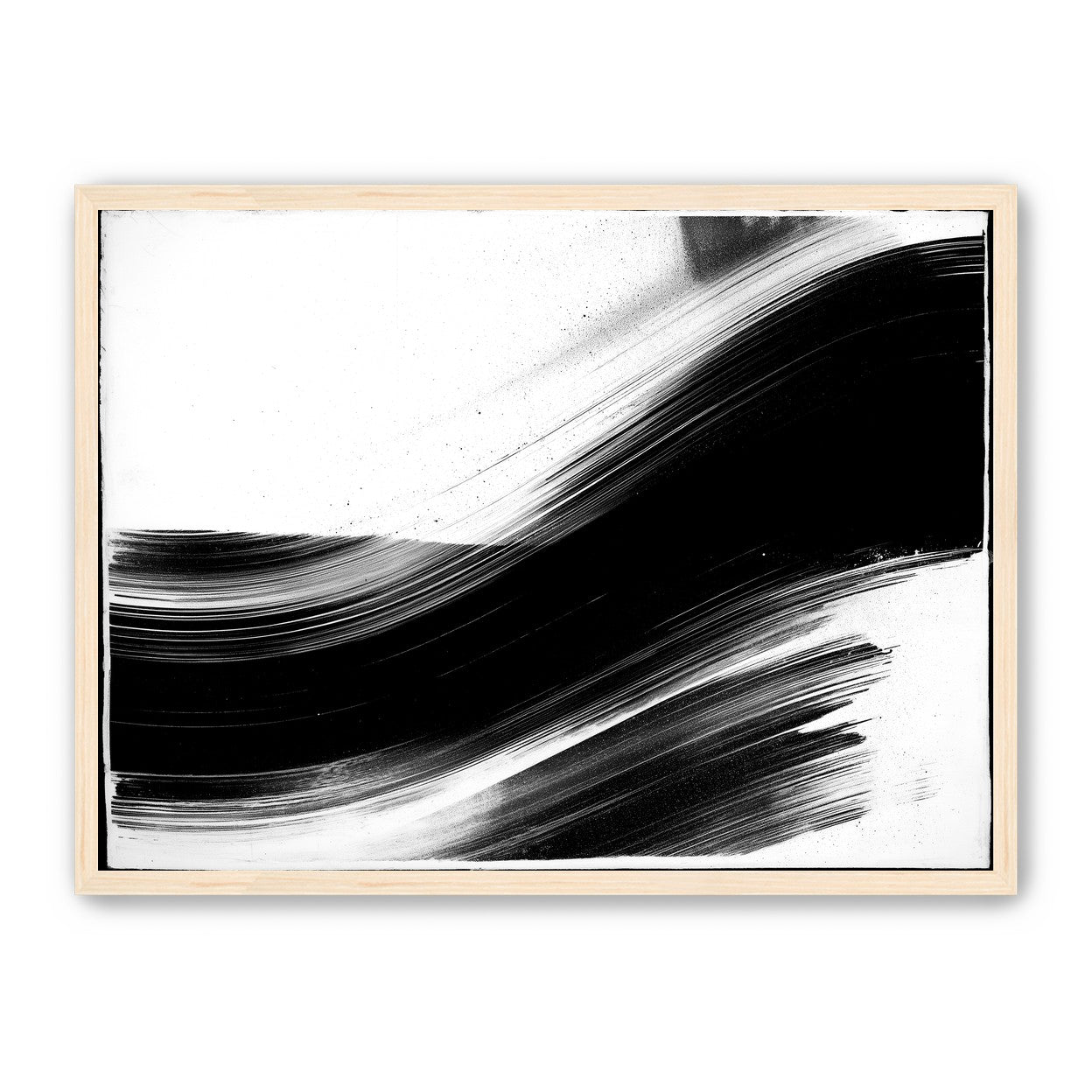 Black weight on white drift