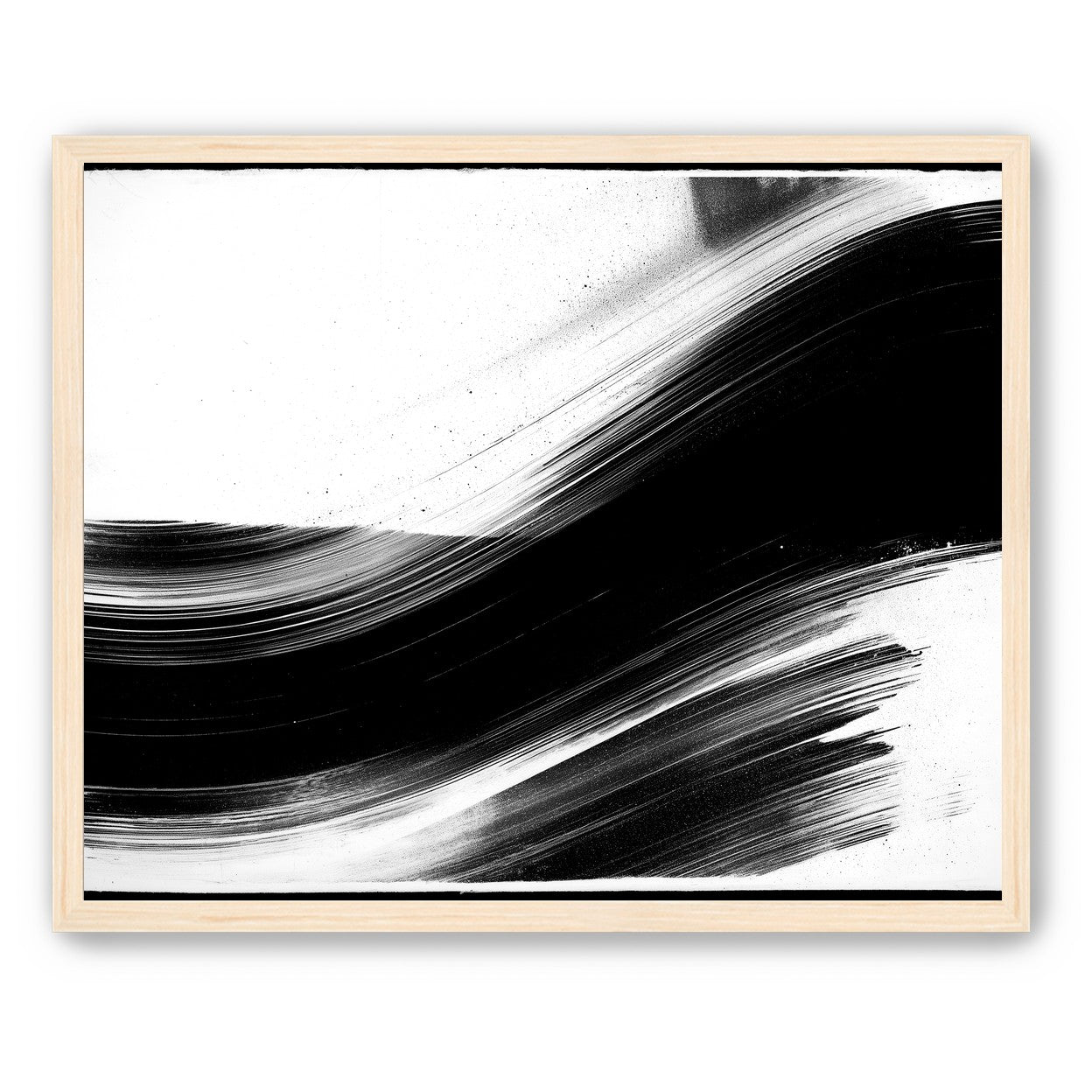 Black weight on white drift
