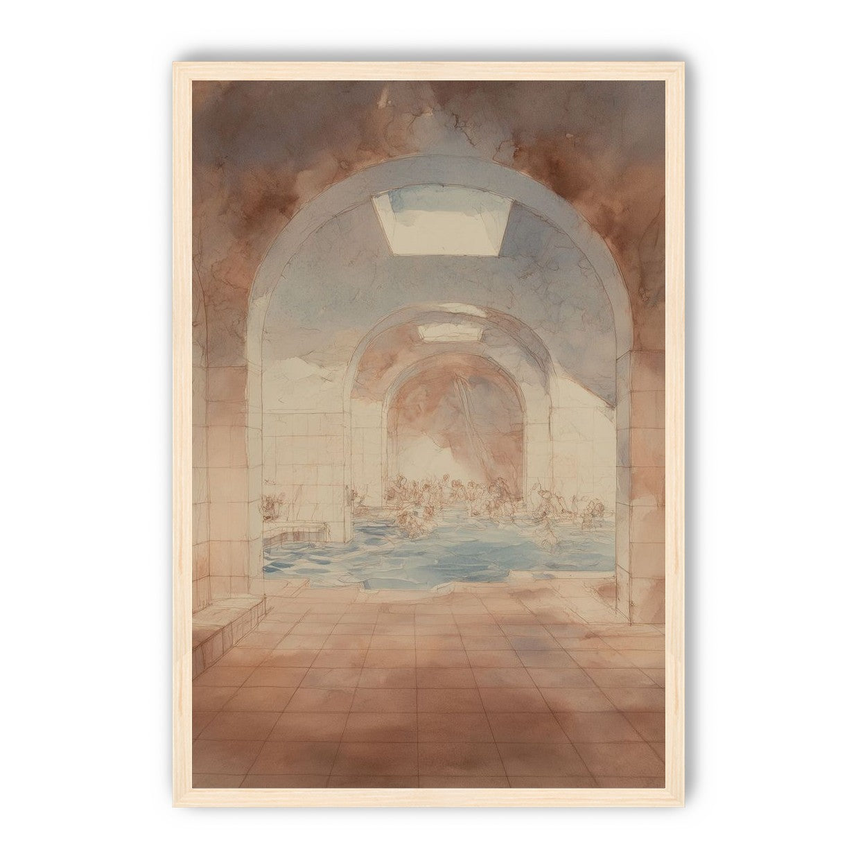 Steam under the arches