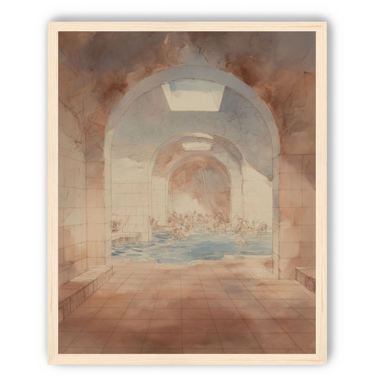 Steam under the arches