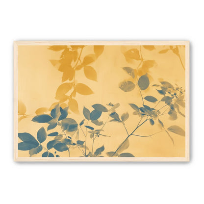 Translucent Film Over Leaves