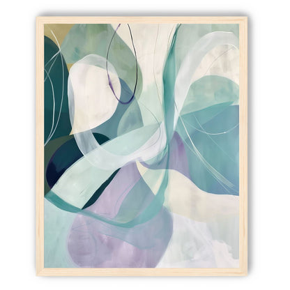 Teal and Lavender Arcs