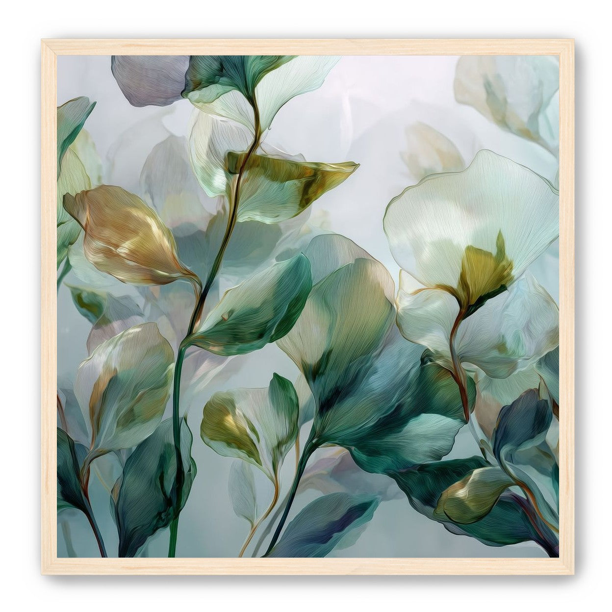 Translucent Leaf Forms
