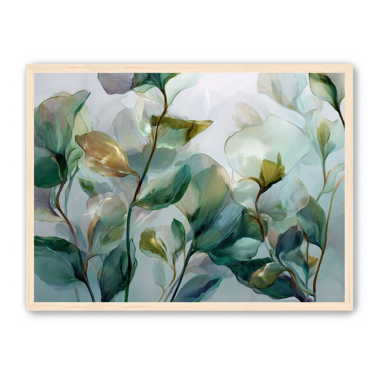 Translucent Leaf Forms