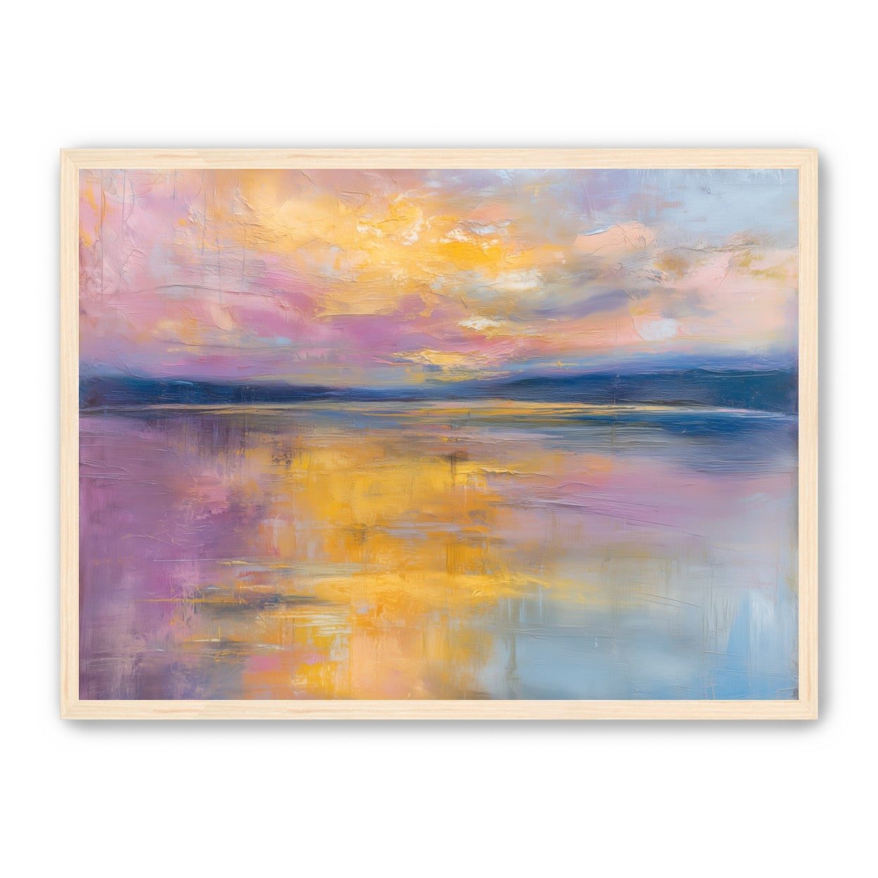 Lavendar Lakescape