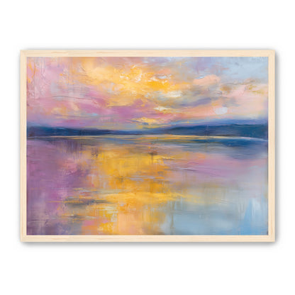Lavendar Lakescape