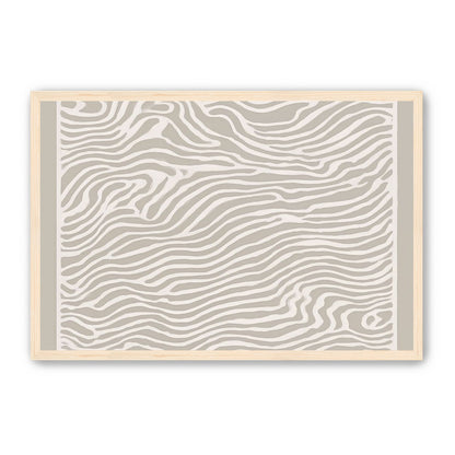 Lines Carved Across Surface Plane